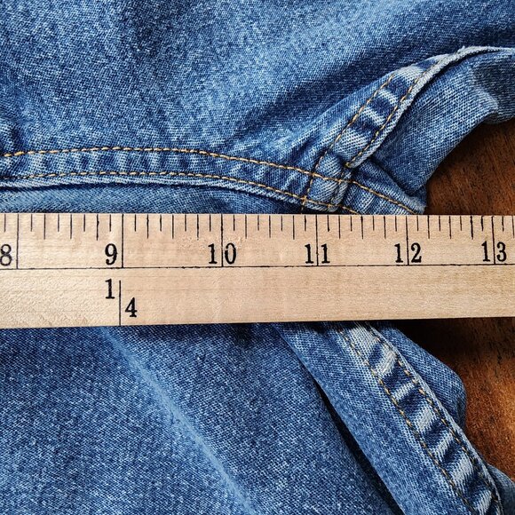 L.L. Bean Medium Wash High Rise Relaxed Fit Jeans Size 10 Petite - Picture 10 of 16